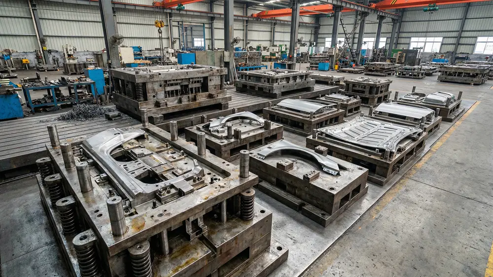 ऑटोमोटिव स्टैम्पिंग मर जाती है