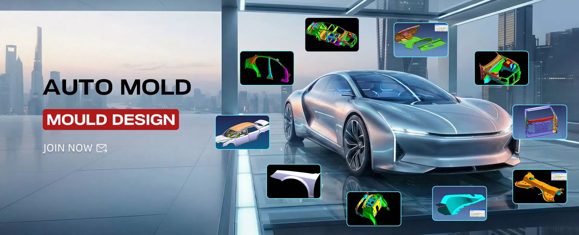 उच्च प्रदर्शन ऑटोमोटिव बॉडी एक्सटीरियर पैनल स्टैम्पिंग मोल्ड्स निर्माता