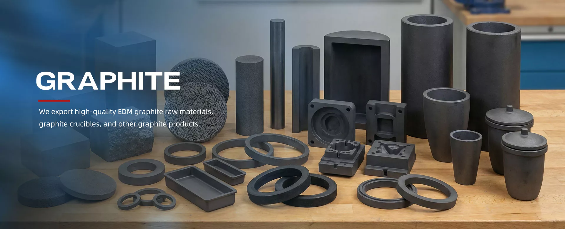 चीन में उच्च प्रदर्शन वाले ग्रेफाइट उत्पाद