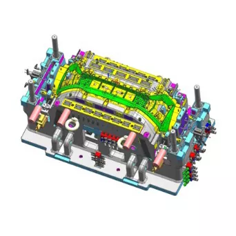 ऑटोमोटिव फ्रंट बम्पर बॉडी इंजेक्शन मोल्ड